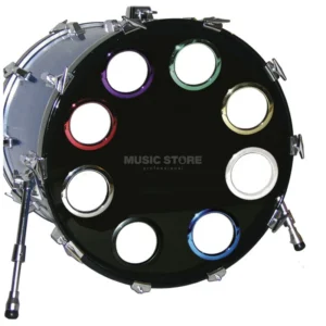 BASS DRUM O´S BD-Fell Verstõrkungsring 4″ Green Chrome, HCG5