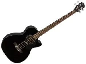 FENDER CB-60SCE BLACK BASSO ACUSTICO ELETTRIFICATO CUTAWAY SPALLA MANCANTE NERO CB-60-SCE