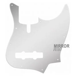 Boston battipenna per basso elettrico 4 corde sire marcus miller, 2 strati, mirror chrome