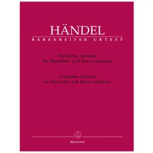 Händel, G. F.: Sonaten HWV 360, 362, 365, 367, 369 und 377