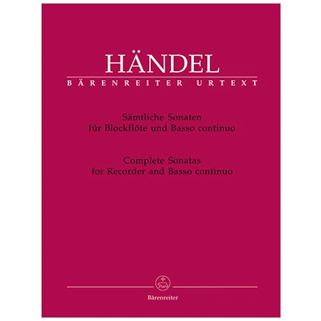 Händel, G. F.: Sonaten HWV 360, 362, 365, 367, 369 und 377