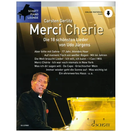 Jürgens, Udo: Merci Chérie (+Online Audio)