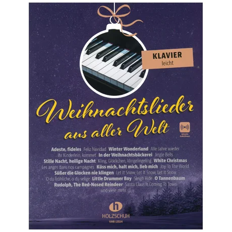 Sieblitz, U.: Weihnachtslieder aus aller Welt (+Online Audio)