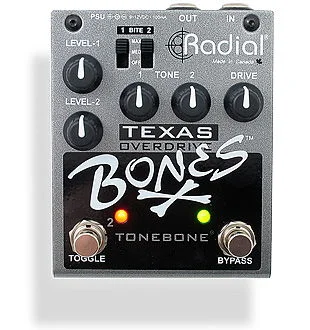 RADIAL BONES TEXAS PEDALE DISTORSIONE PER CHITARRA