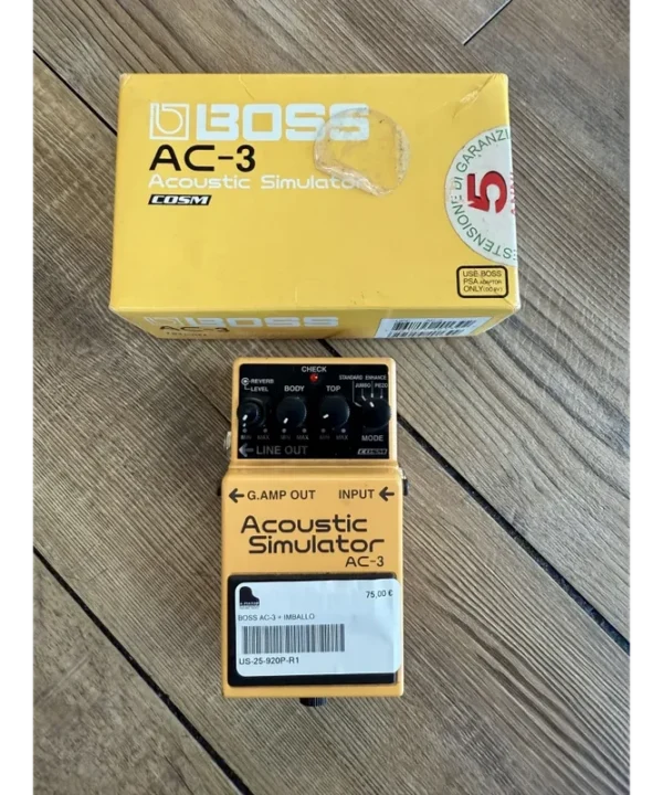 BOSS AC-3 + IMBALLO