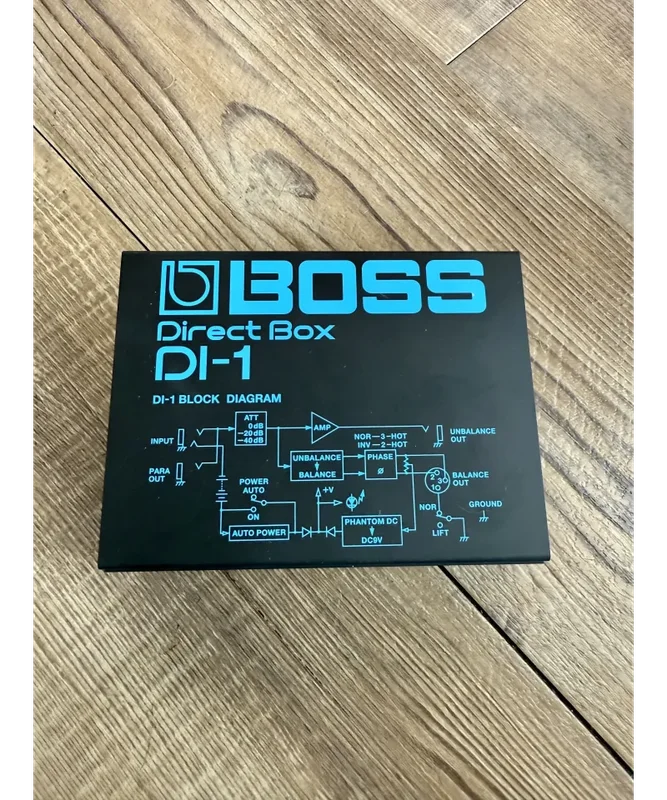 BOSS DI-1 DIRECT BOX + IMBALLO