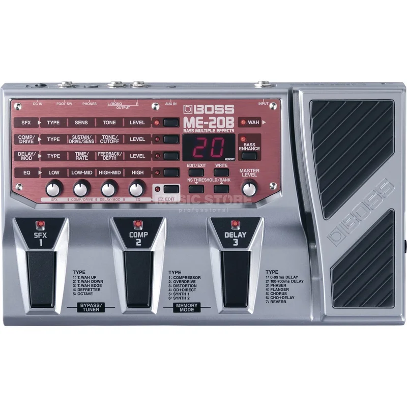 Boss ME-20B Bass MultiFX Processor