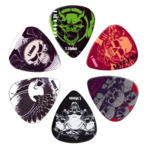 Boston Rock Plektren, BRP6-114, 114mm 6er-Set, Celluloid