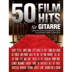 Bosworth Music 50 Filmhits für Gitarre