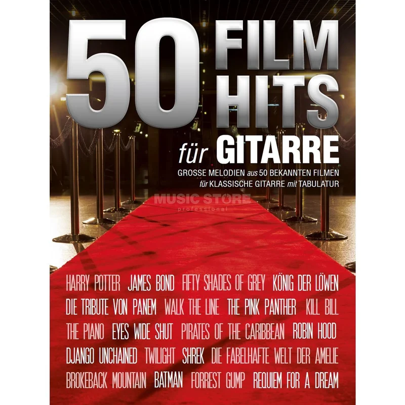 Bosworth Music 50 Filmhits für Gitarre