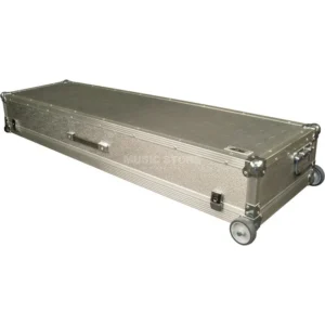 BOXPROFI Alu-case for Hammond SK2 3 handles, with castors