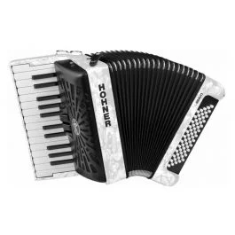 Hohner bravo ii 60 bianco a16952 silentkey