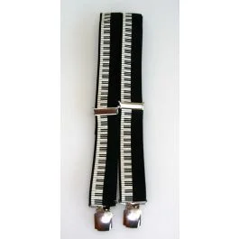 Bretelle Aimgifts white tastiera