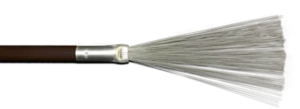 LANTEC BRUSH IX HICORY PALISSANDRO SPAZZOLE DA BATTERIA IN ACCIAIO