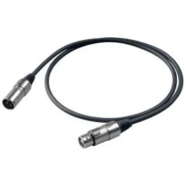 Proel Bulk 250 lu5 XLR F/XLR M 5mt | Cavalli Musica