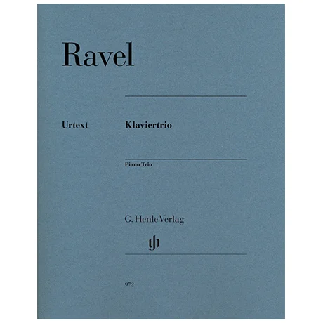 Ravel, M.: Klaviertrio (1914)