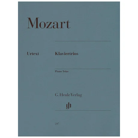 Mozart, W. A.: Sämtliche Klaviertrios