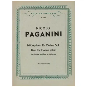 Paganini, N.: 24 Capricen und Duo für Violine allein