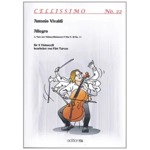 Vivaldi, A.: Allegro – 3. Satz aus dem Cellokonzert F-Dur
