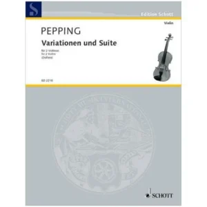 Pepping, E.: Variationen und Suite