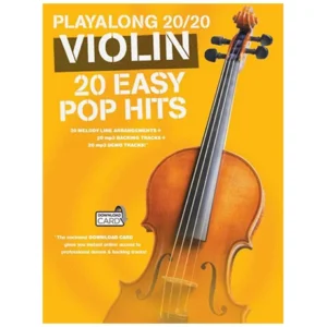 Playalong 20/20 Violin – 20 Easy Pop Hits (+Download Card)