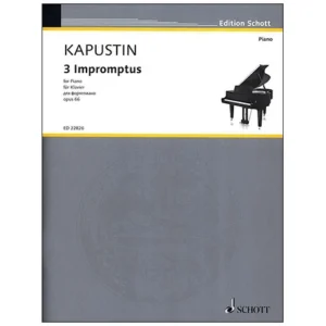 Kapustin, N.: 3 Impromptus Op. 66