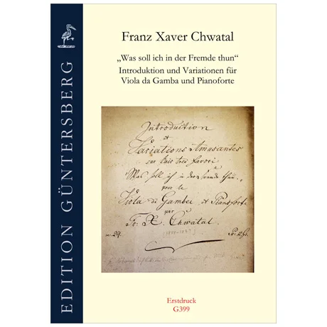 Chwatal, F. X.: Introduktion und Variationen