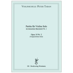 Taban, P.: Partita im deutschen Barockstil Nr. 1 Op. 10/2