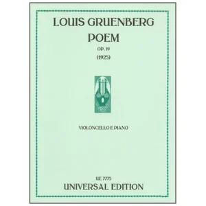Gruenberg, L.: Poem Op. 19 (1925)