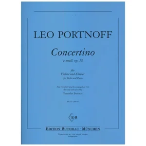 Portnoff, L.: Concertiono Op. 18 a-Moll