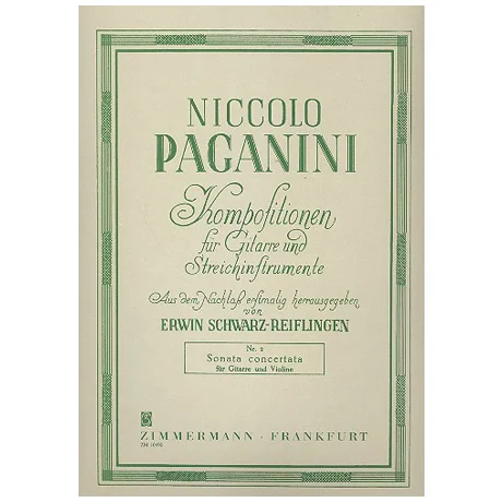 Paganini, N.: Sonata concertata