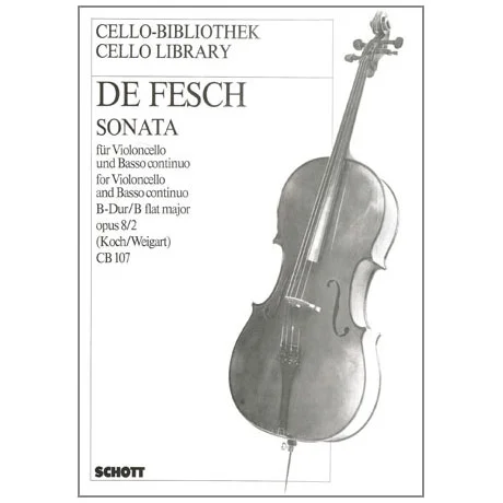 Fesch, W. d.: Sonata Op. 8/2 B-Dur