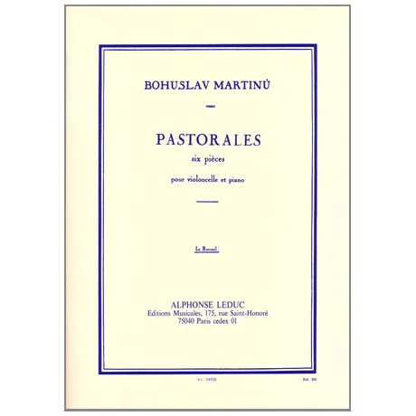 Martinu, B.: Pastorales