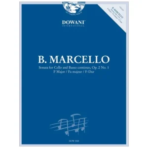 Marcello, B.: Sonate Op.2 Nr. 1 F-Dur (+CD)