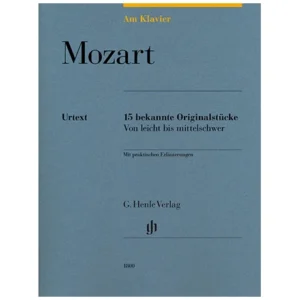 Mozart, W. A.: 15 bekannte Originalstücke – von leicht bis mittelschwer