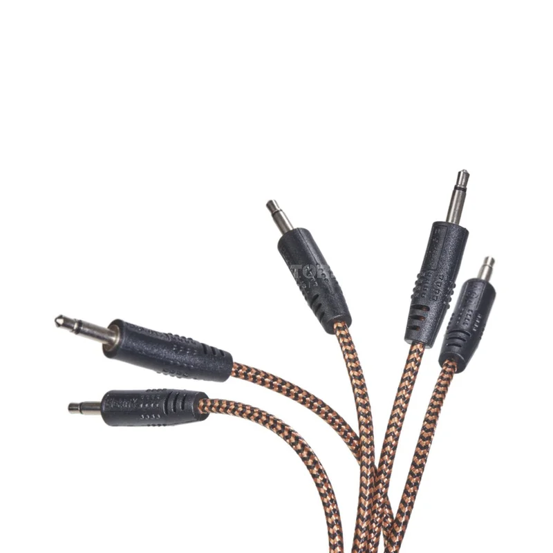 Cable Puppy Patch-Cable Black/Brown 600mm (5-Pack)