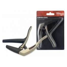 Stagg capotasto per acustica/elettrica beige