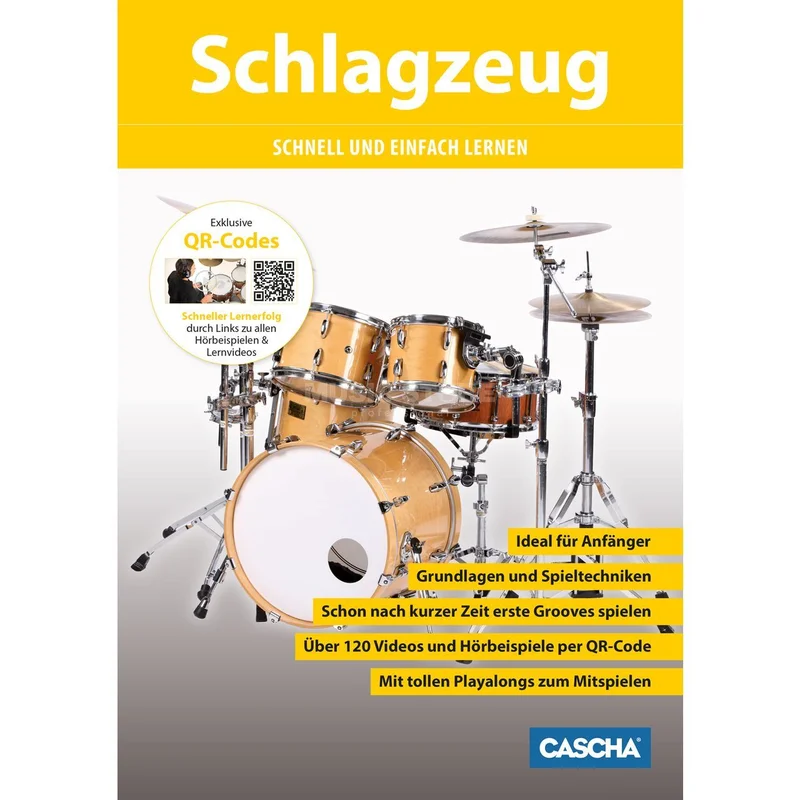 Cascha Verlag “Learn to Play Drums Quickly and Easily” (German)