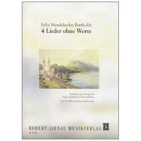 Mendelssohn Bartholdy, F.: 4 Lieder ohne Worte