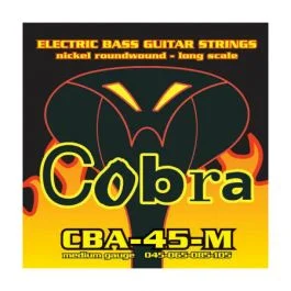 Cobra muta di corde per basso elettrico, 045-105, scala lunga