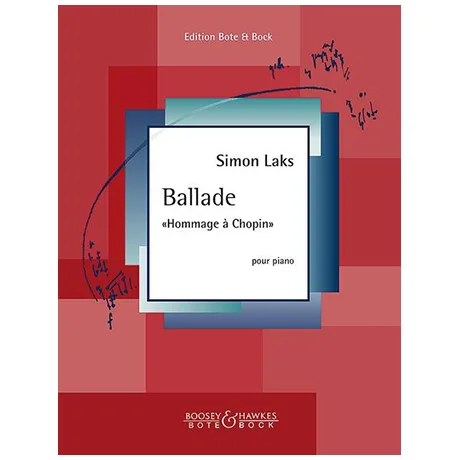 Laks, S.: Ballade »Hommage à Chopin«