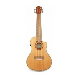 Lanikai cdst-cec ukulele concerto con top in cedro e preamp