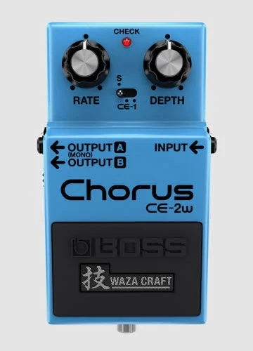 BOSS CE-2W CHORUS EFFETTO CHORUS A PEDALE PER CHITARRA – EDIZIONE WAZA CRAFT