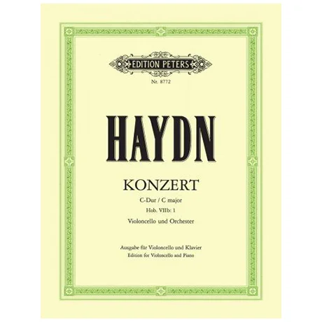 Haydn, J.: Violoncellokonzert Hob: VIIb: 1 C-Dur