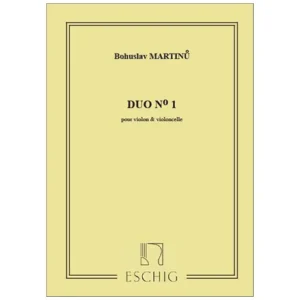 Martinů, B.: Duo Nr. 1