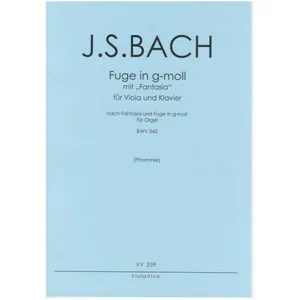 Bach, J. S.: Fuge g-Moll mit Fantasia nach BWV 542