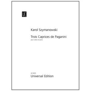 Szymanowski, K.: 3 Caprices de Paganini Op. 40