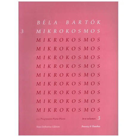 Bartók, B.: Mikrokosmos Band 3