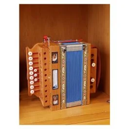 Di Leonardo ch03 organetto 2 bassi epoque ciliegio in la#/sib