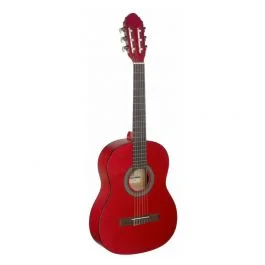 Stagg chitarra classica 3/4 rossa